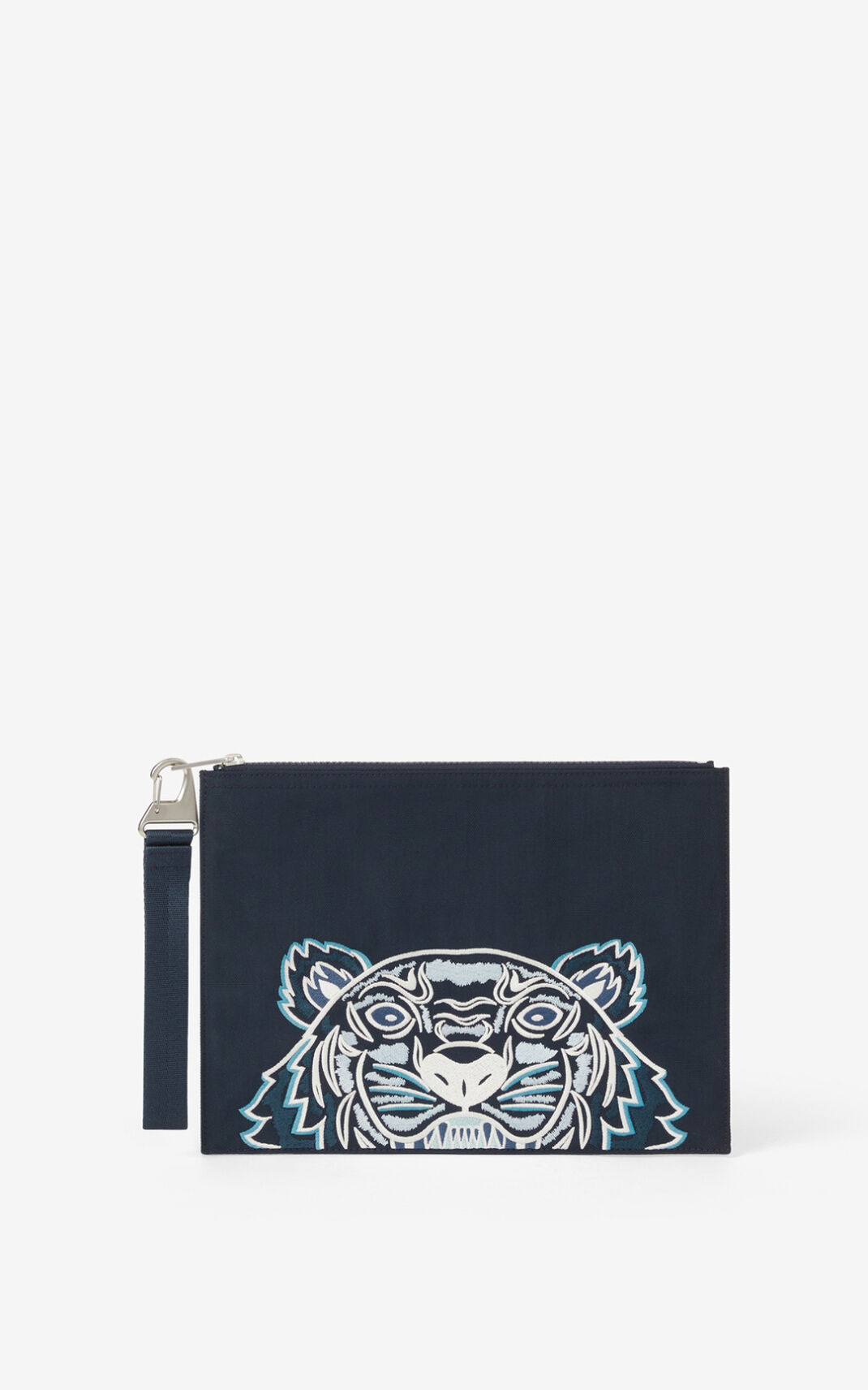 Clutch Kenzo Large Lona Kampus Tiger Hombre Azules - SKU.5660358